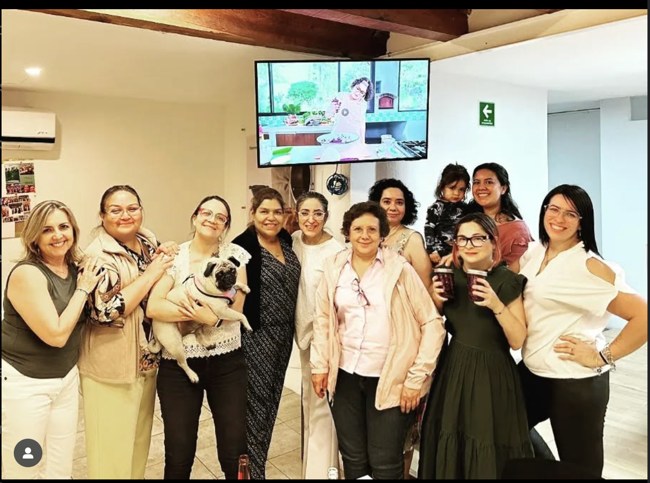 Fermentados con Sonia, en El Gourmet viewing party en Cookingstudio Roma, Thermomix